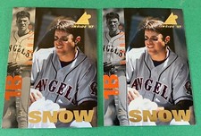 1997 Pinnacle Inside CLUB EDITION J. T. SNOW Angels/Giants #119 + base card #119