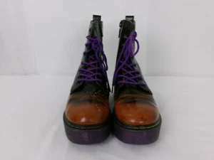 Bota de Combate I.D.F.Side Cremallera/Cordones Tobillo Alto TALLA: EU 39 MARRÓN DISEÑO DE SOCORRO - Imagen 1 de 6
