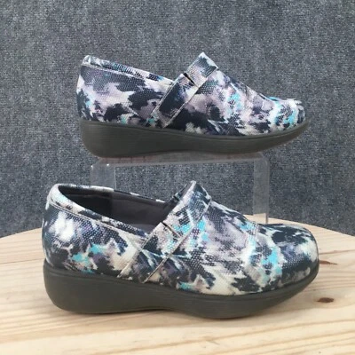 Greys Anatomy Softwalk Shoes 6M Meredith Nursing Clog Multicolor Slip Resistant Foto 1 de 4