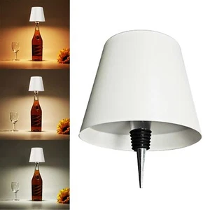 Cute LED Wine Bottle Lamp3 Color Wireless Bottle Table Lamp Touch Control Win... - Picture 1 of 5