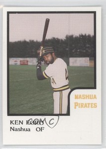 1986 ProCards Nashua Pirates Ken Ford