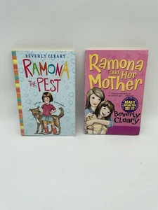 Ramona The Pest & Ramona & Her Mother Lot of 2 Beverly Cleary Books - Picture 1 of 10