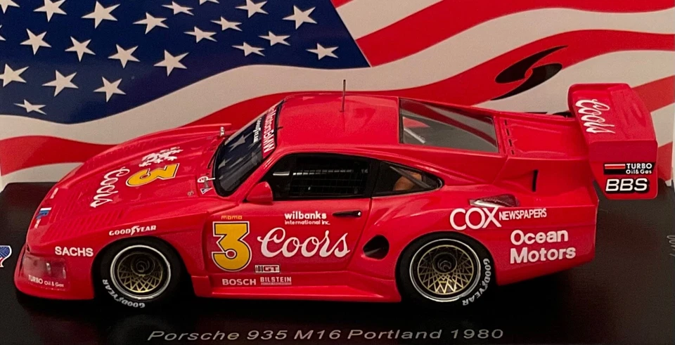 Porsche 935 M16 1980 1/43 Spark - Immagine 1 di 4