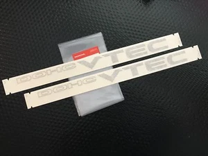 GENUINE OEM HONDA 99-00 CIVIC SI EK EMI B16A2 DOHC VTEC DECAL STICKER SET PAIR - Picture 1 of 1
