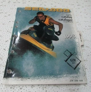 Genuine Sea Doo PWC Parts Catalog 1998 GTX FREE SHIPPING! - Picture 1 of 1