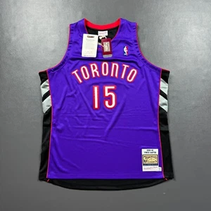 100% Authentic Vince Carter Mitchell & Ness 99 00 Raptors Jersey Size 52 2XL - Picture 1 of 6