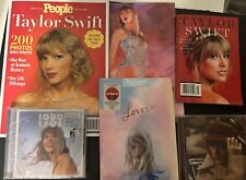 Taylor Swift, Lover Delx, &1989 Crystal Blue Skies TV, Red TV. People Magazine