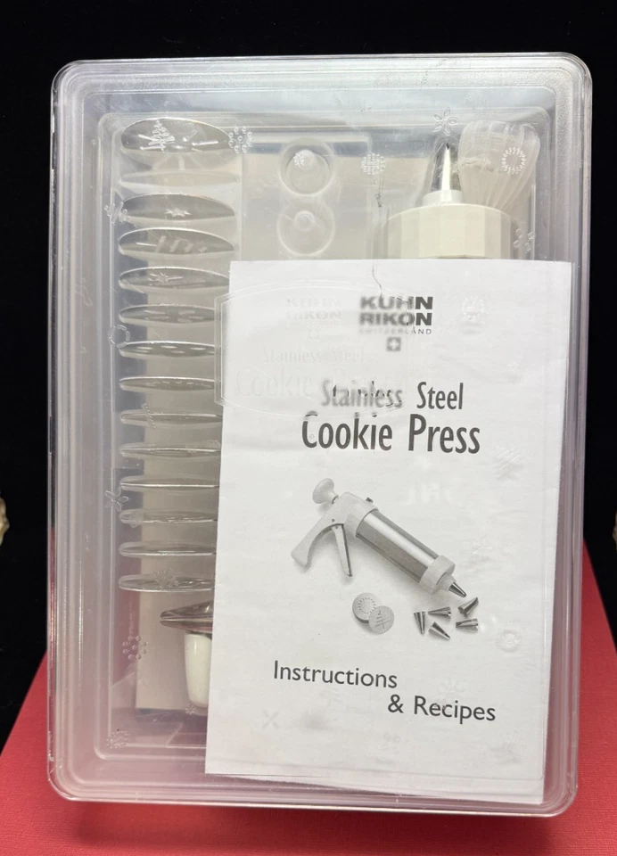 Kuhn Rikon  ☆ Cookie Press ☆ Stainless Steel - Switzerland - Image 1 of 4