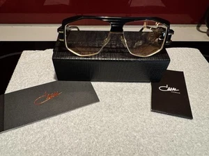 Cazal Mod 163 Black/Gold - Picture 1 of 5