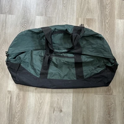 Bolsa de viagem LL Bean Adventure grande 95L 30" verde resistente à água LEIA - Imagem 1 de 4