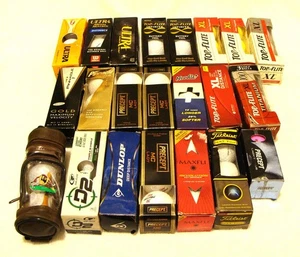 Marcas mixtas de pelotas de golf 20 mangas + algunas más. 60+ NUEVO STOCK ANTIGUO - Imagen 1 de 7