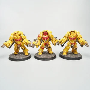 Imperial Fists Primaris Aggressors x3 Painted - Warhammer 40k Space Marines - Picture 1 of 5