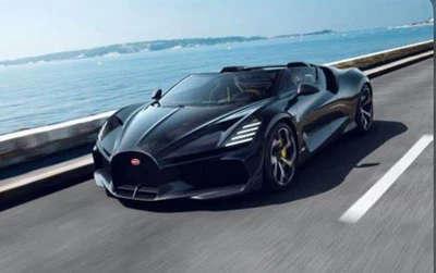 1:18 MR BUGATTI W16 MISTRAL Nº H&H BBR D&G AMALGAMA PEAKO FRONTIART 09/399 Foto 1 de 4