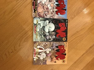 BONE Lot 3  Books By Jeff Smith  - Foto 1 di 4