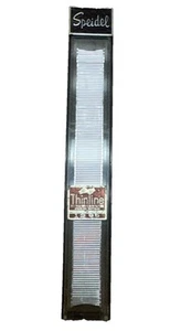 New 10K White Gold-Filled Speidel Thinline 6"long 18mm Vintage Watch Band Curved - Picture 1 of 5