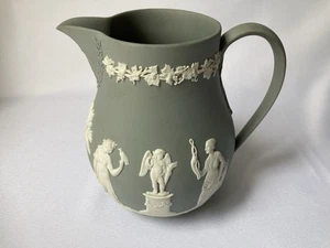 Rare Wedgwood Grey Jasperware Jug , Very Rare Grey Colour , Perfect Condition - Picture 1 of 9