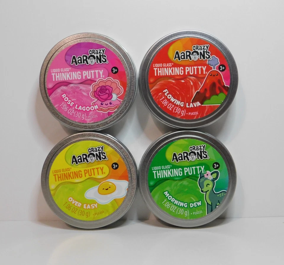 Aaron's Crazy Liquid Glass Thinking Putty 1.06 oz (30g) You Pick-5 Colors - Image 1 of 1
