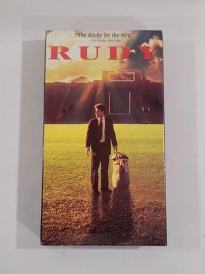 Rudy (VHS, 1994, Full Frame) - Image 1 of 4