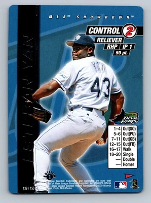 2000 MLB Showdown Pennant Run 1st Edition Esteban Yan #139 - Image 1 of 2