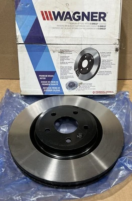 Rotor de freno de disco delantero Wagner BD180462E pintado escudo eléctrico Ford Taurus nuevo de stock Foto 1 de 3