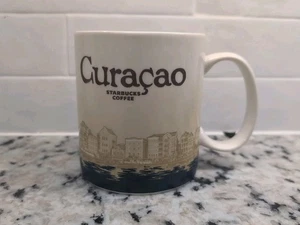 Starbucks Curacao Coffee Mug Global Icon Collector Series 2016 Retired 16 Oz - Picture 1 of 6