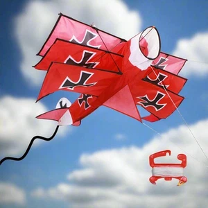 NEW! X-Kites Red Baron 39” 3D Nylon Toy Kite Kit Plane Airplane 2003 - Picture 1 of 12
