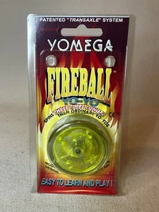 1995 Yomega Yo-Yo Corp MADE IN USA Fireball High Performance Yo-Yo Yellow New - Picture 1 of 6