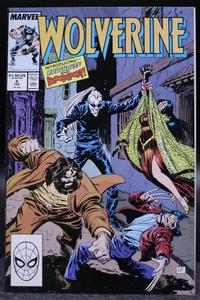 Wolverine (1988) #4 Primera impresión John Buscema Cubierta 1st Roughouse & Bloodsport En estado bastante bueno+ - Imagen 1 de 3