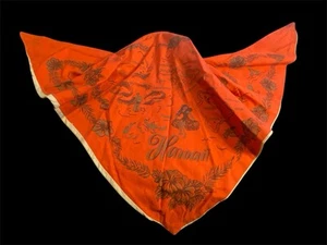 Vintage Hawaii Stirnband Kerchief Schal Dreieck Hawaiiana - Bild 1 von 15