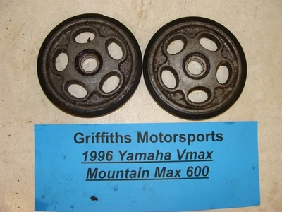1996 YAMAHA VMAX 600 MOUNTAIN MAX 8cc oem original idle bogie wheel idler outer - Image 1 of 4