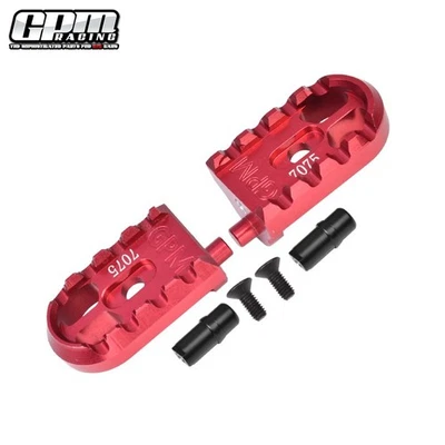 GPM Aluminum 7075 Motorcycle Foot Pegs Set For LOSI 1/4 Promoto MX Motorcycle - Image 1 of 4