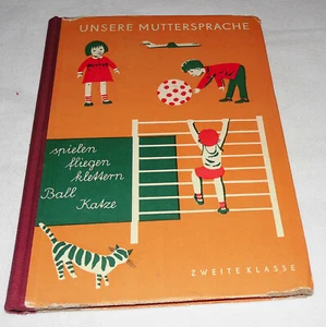 Muttersprache 2. Klasse von 1964. s. Beschreibung (10) - Bild 1 von 4