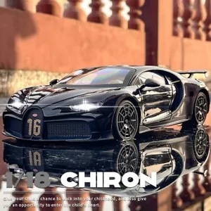 1:18 Bugatti Chiron Model Car with Light and Sound Features - Bild 1 von 6
