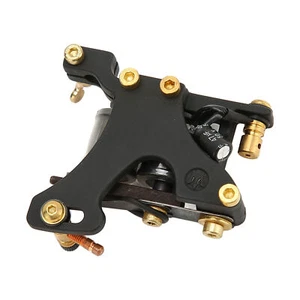 Coil Tattoo Machine 10 Wraps Alloy Frame Lightweight Coil Tattoo Machine - Picture 1 of 22