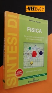 SINTESI di FISICA scuole superiori - Ed. Il Girasole LIBRO TIPO BIGNAMI manuale - Imagen 1 de 2