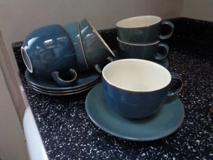 BOOTS ENGLAND CONISTON CUPS AND SAUCERS X 6 - Picture 1 of 2