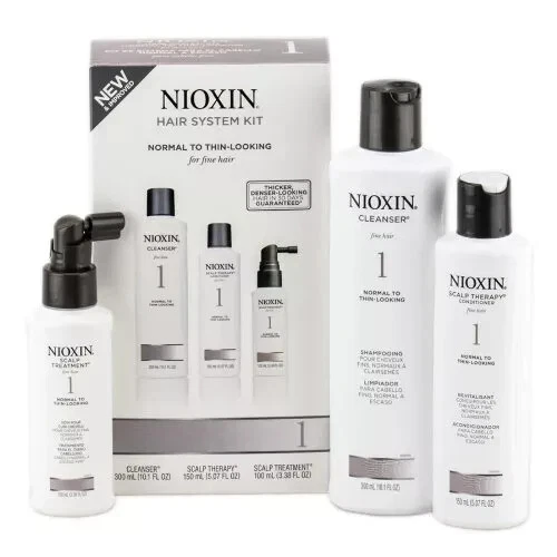 Nioxin #1 Kit Cleanser, Scalp Therapy, Scalp Treatment (10+5+3oz) Holiday Sale - Image 1 of 1