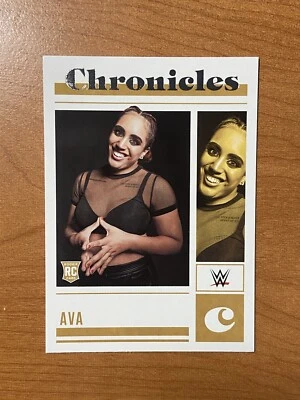 2023 Panini Chronicles WWE #77 Ava NXT Wrestling Card Rookie Card RC  - Image 1 of 2
