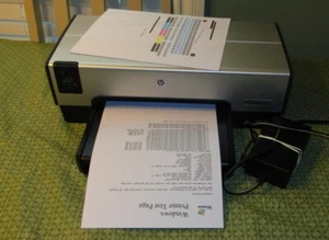 HP Deskjet 6540 Standard Inkjet Printer CLEAN!!! - Picture 1 of 1