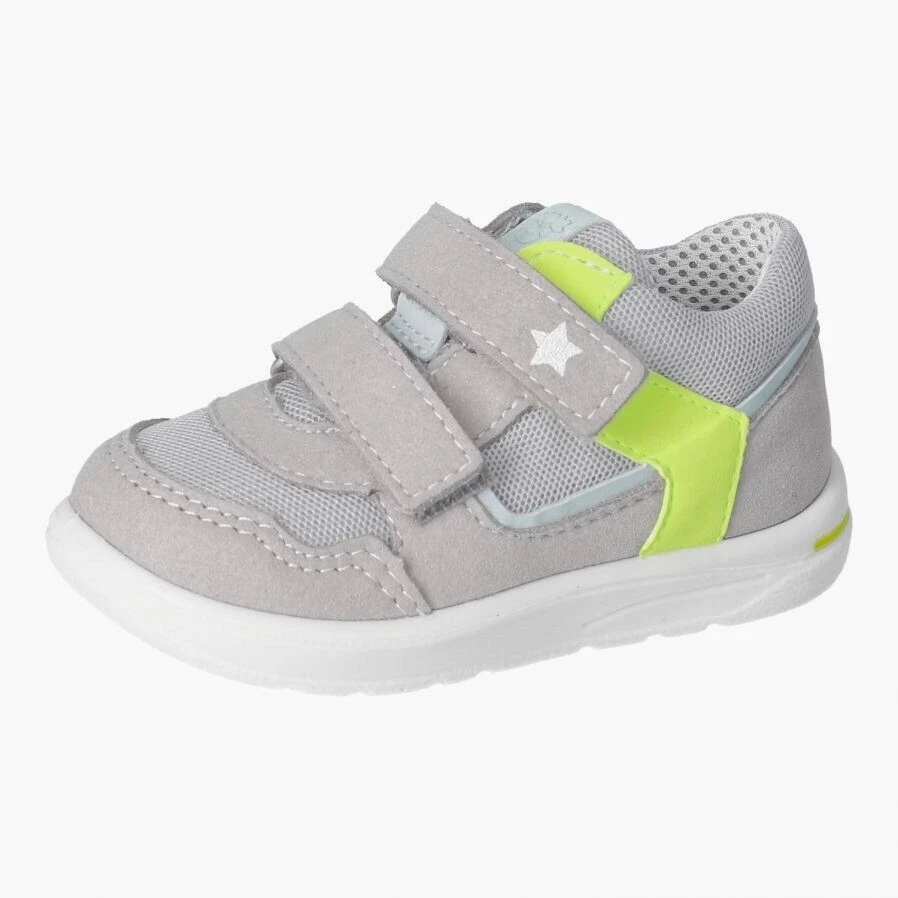 Zapatilla deportiva informal Ricosta Pepino Elli para niños en gris - lavable a máquina Foto 1 de 1