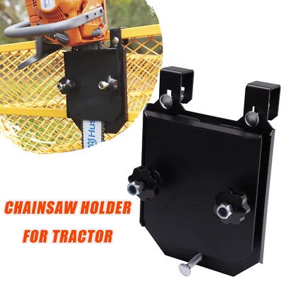 BESTERYUS Chainsaw Holder for Tractor,Chainsaw Mount Fits Any Length ATV UTV Mount