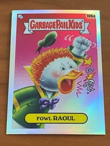 Topps Chrome Series 3 2020 cubo de basura para niños refractor #106a aves Raoul - Imagen 1 de 2