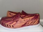 Sperry Top Sider Authentic Original Float Womens Size 9 Marbled Orange Boat Shoe