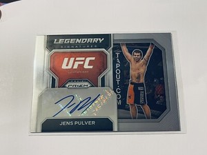 Jens Pulver UFC 2023 Prizm Legendary Signatures Auto Card #LS-JPV Lightweight