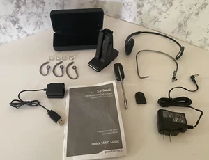 Auriculares Mono Inalámbricos Plantronics con Base de Carga Savi W445 - Falta USB - Imagen 1 de 1