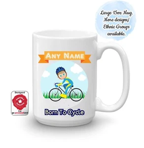 Taza Grande Personalizada de 15 oz para Ciclista Para Hombres Bicicleta Ciclista Regalos para Él Papá - Imagen 1 de 38