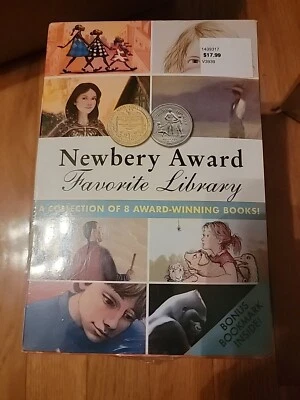 Newbery Award Favorite Library Book Box Set 8 Books See Description For Titles - Image 1 of 3
