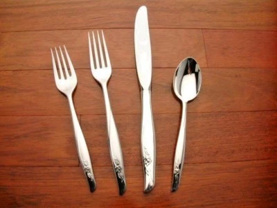 Набор Sea Rose от Gorham из чистого серебра 1, 4 шт. - Изображение 1 из 2