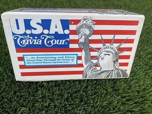 Vintage U.S.A Trivia Tour Card Game (1985) Cards Family USA Patriotic Game - Picture 1 of 6