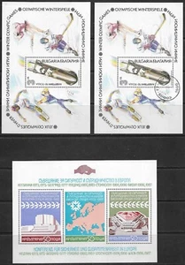 BULGARIA - SELECTION OF 3 MIN SHEETS (SEE DESCRIPTION) - UM & USED - CAT £11 - Picture 1 of 7